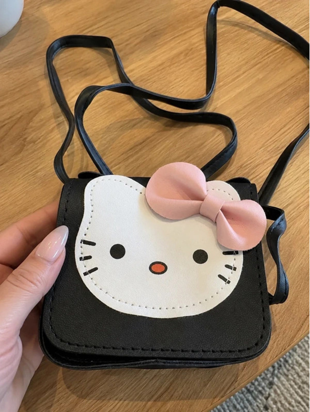Mini Vegan Leather Hello Kitty Bag